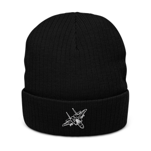 McDonnell Douglas F-15 Eagle 6 Atlantis Recycled Cuffed Beanie