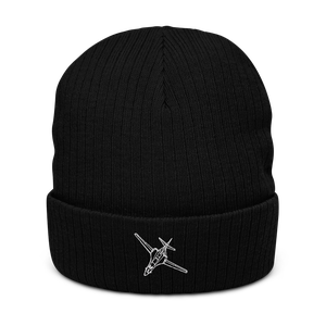 B-1 Lancer Supersonic Bomber 2 Atlantis Recycled Cuffed Beanie
