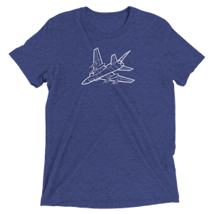 Tupolev TU-28 Fiddler Tri-blend T-Shirt