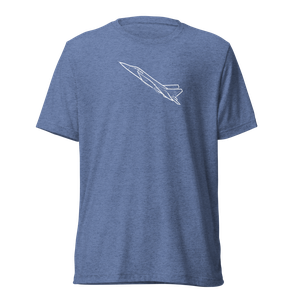 MiG-31 Foxhound Interceptor Tri-blend T-Shirt