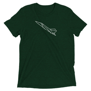 MiG-31 Foxhound Interceptor Tri-blend T-Shirt