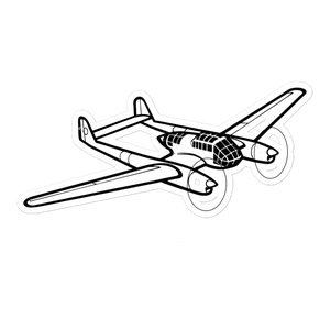 Focke-Wulf FW 189 'Flying Eye' Sticker