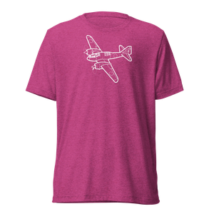 Mitsubishi KI-46 'Dinah' Tri-blend T-Shirt