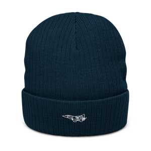 MiG-25 Foxbat Interceptor 2 Atlantis Recycled Cuffed Beanie