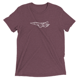 MiG-25 Foxbat Interceptor 2 Tri-blend T-Shirt