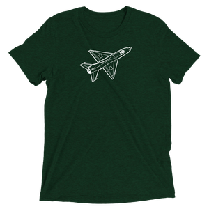 MiG-21 Fishbed Supersonic Jet 2 Tri-blend T-Shirt