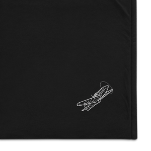 Kawasaki KI-61 TONY Fighter Port Authority Embroidered Premium Sherpa Blanket