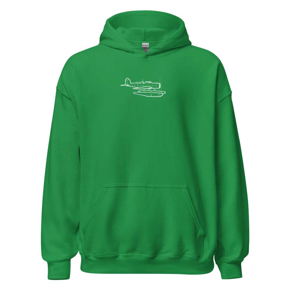 Aichi E13A 'Jake' Reconnaissance Seaplane Hoodie Sweatshirt 