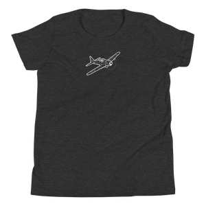 Mitsubishi A6M Zero - Legendary Fighter Youth T-Shirt