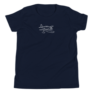 Mitsubishi A6M Rufe Seaplane Fighter Youth T-Shirt