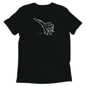 Sukhoi SU-27 Flanker Tri-blend T-Shirt