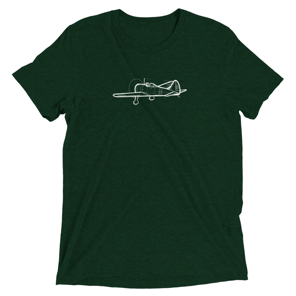 Nakajima KI-27 NATE Tri-blend T-Shirt 
