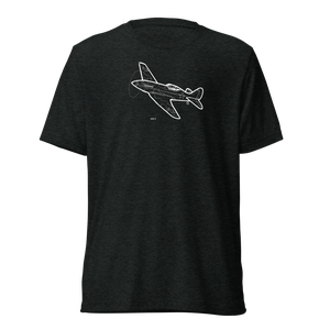 MiG-3 Soviet High-Altitude Interceptor Tri-blend T-Shirt