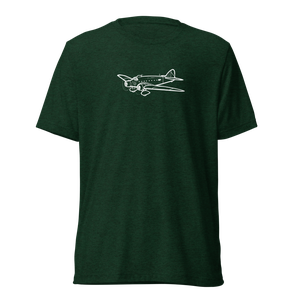 Savoia-Marchetti S.M.81 Pipistrello Tri-blend T-Shirt