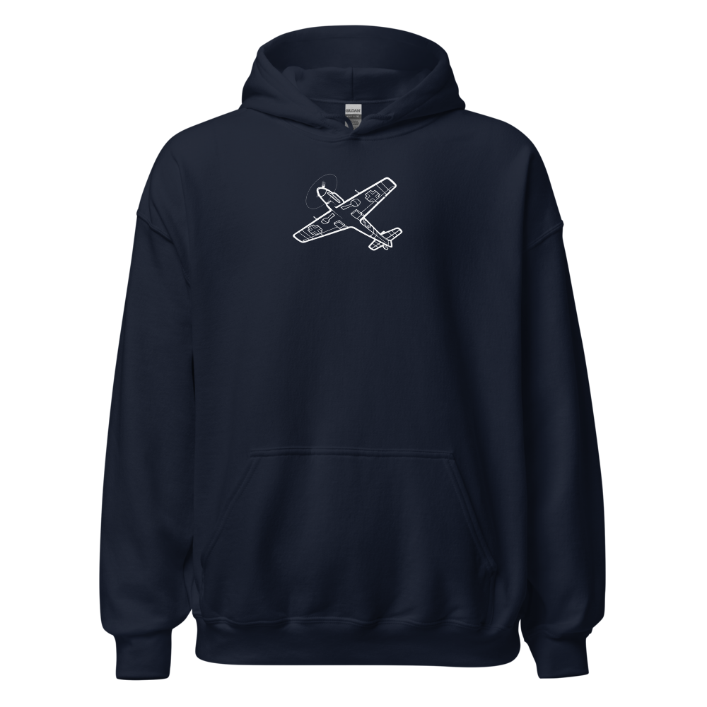 Messerschmitt Bf 109 Fighter 2 Hoodie Sweatshirt 