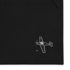 Messerschmitt BF 108 Taifun Port Authority Embroidered Premium Sherpa Blanket