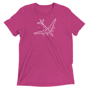 Tupolev TU-95 Bear Strategic Bomber Tri-blend T-Shirt