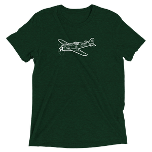 Focke-Wulf FW 190 Butcher Bird 4 Tri-blend T-Shirt