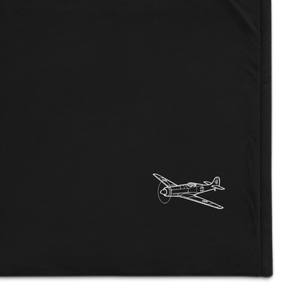 Focke-Wulf TA 152 High-Altitude Fighter Port Authority Embroidered Premium Sherpa Blanket