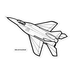 Mikoyan MiG-29 Fulcrum 2 Sticker