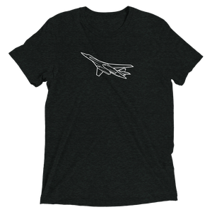 Tupolev TU-160 White Swan Tri-blend T-Shirt