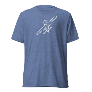 Focke-Wulf FW 190 Butcher Bird Tri-blend T-Shirt