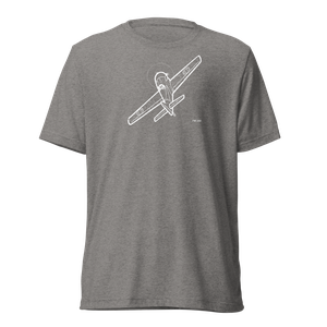 Focke-Wulf FW 190 Butcher Bird Tri-blend T-Shirt