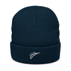 Sukhoi SU-34 Fullback Dominance Atlantis Recycled Cuffed Beanie