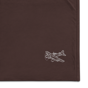 Ilyushin IL-2 Sturmovik: The Flying Tank Port Authority Embroidered Premium Sherpa Blanket