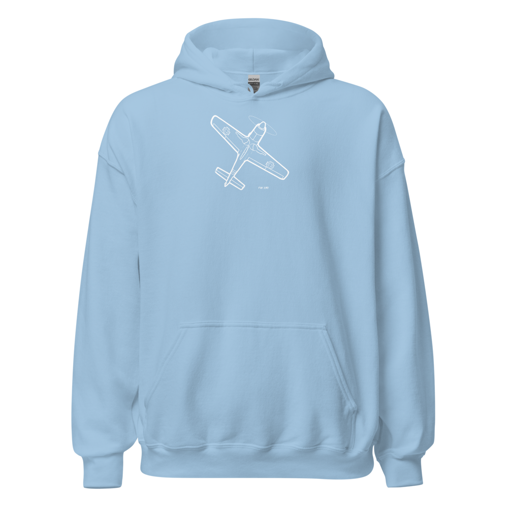 Focke-Wulf FW 190 Butcher Bird 2 Hoodie Sweatshirt 