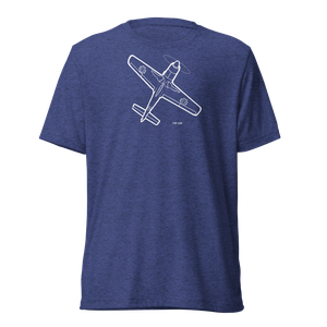 Focke-Wulf FW 190 Butcher Bird 2 Tri-blend T-Shirt