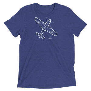 Focke-Wulf FW 190 Butcher Bird 2 Tri-blend T-Shirt