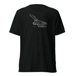 Sukhoi SU-27 Flanker 2 Tri-blend T-Shirt