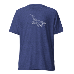 Sukhoi SU-27 Flanker 2 Tri-blend T-Shirt