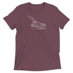 Sukhoi SU-27 Flanker 2 Tri-blend T-Shirt