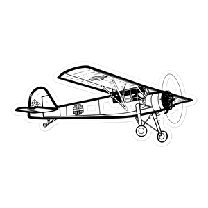 Fieseler Fi 156 Storch - WWII STOL Legend Sticker