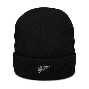 Chengdu J-20 Black Eagle Atlantis Recycled Cuffed Beanie