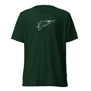 Chengdu J-20 Black Eagle Tri-blend T-Shirt