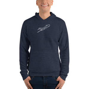 MiG-15 Soviet Jet Fighter Bella + Canvas Hoodie