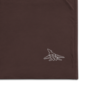 Mikoyan MiG-29 Fulcrum Port Authority Embroidered Premium Sherpa Blanket