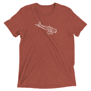 Aichi D3A 'Val' Dive Bomber Tri-blend T-Shirt