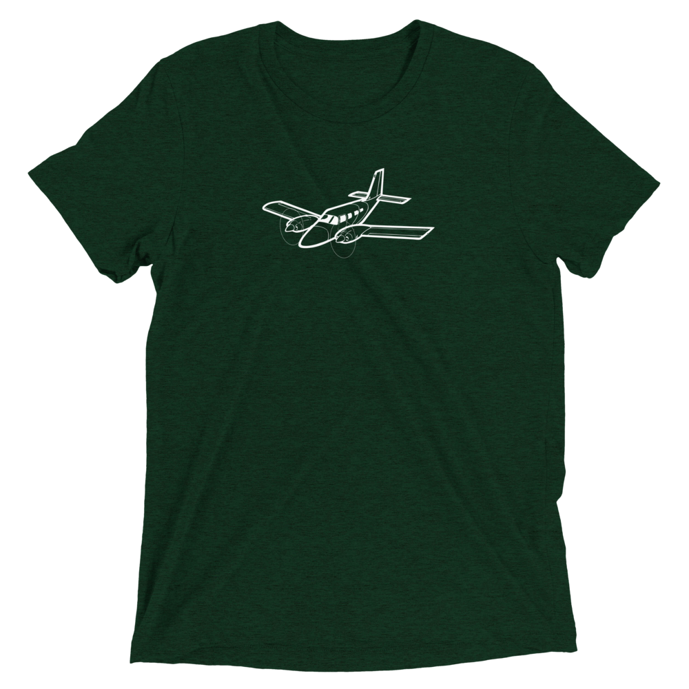 Piper Seneca V Twin-Engine Tri-blend T-Shirt 
