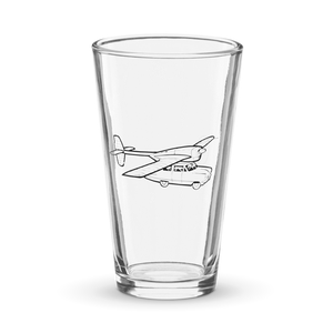 Stinson Aircar - Aviation Icon  Shaker Pint Glass