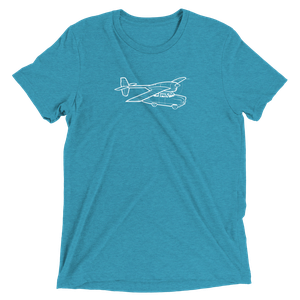 Stinson Aircar - Aviation Icon Tri-blend T-Shirt
