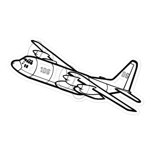 Lockheed Martin L-100 Hercules Sticker