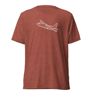 Lockheed Martin L-100 Hercules Tri-blend T-Shirt