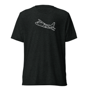 Lockheed Martin L-100 Hercules Tri-blend T-Shirt