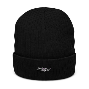 Beechcraft Super 18 Legend Atlantis Recycled Cuffed Beanie