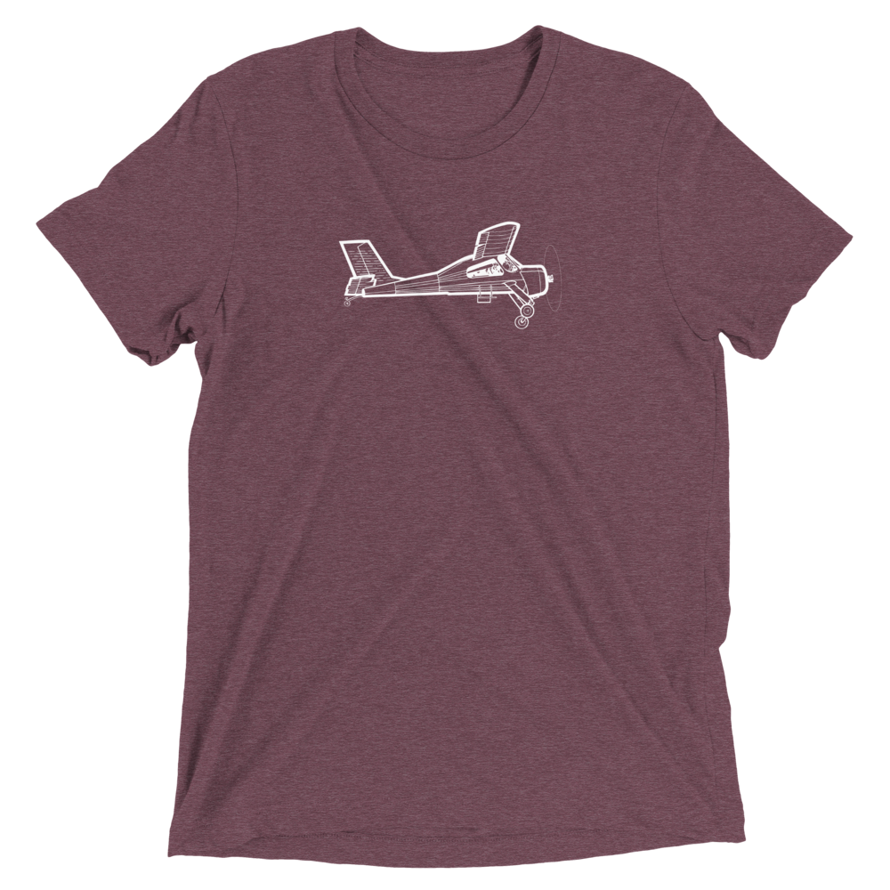 PZL Wilga - Aviation Icon Tri-blend T-Shirt 