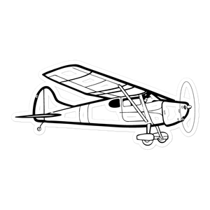 Cessna C-170 Classic Sky Pioneer 2 Sticker